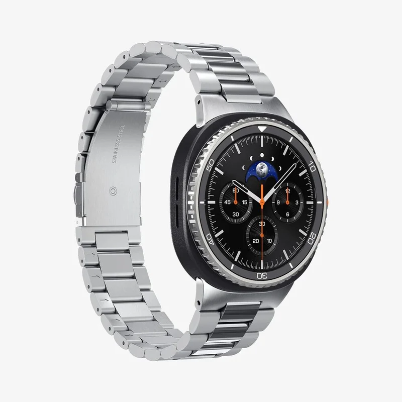 Spigen Galaxy Watch 9 / 8 40mm/44mm/Classic 46mmModern Fit 316L Band (Silver)