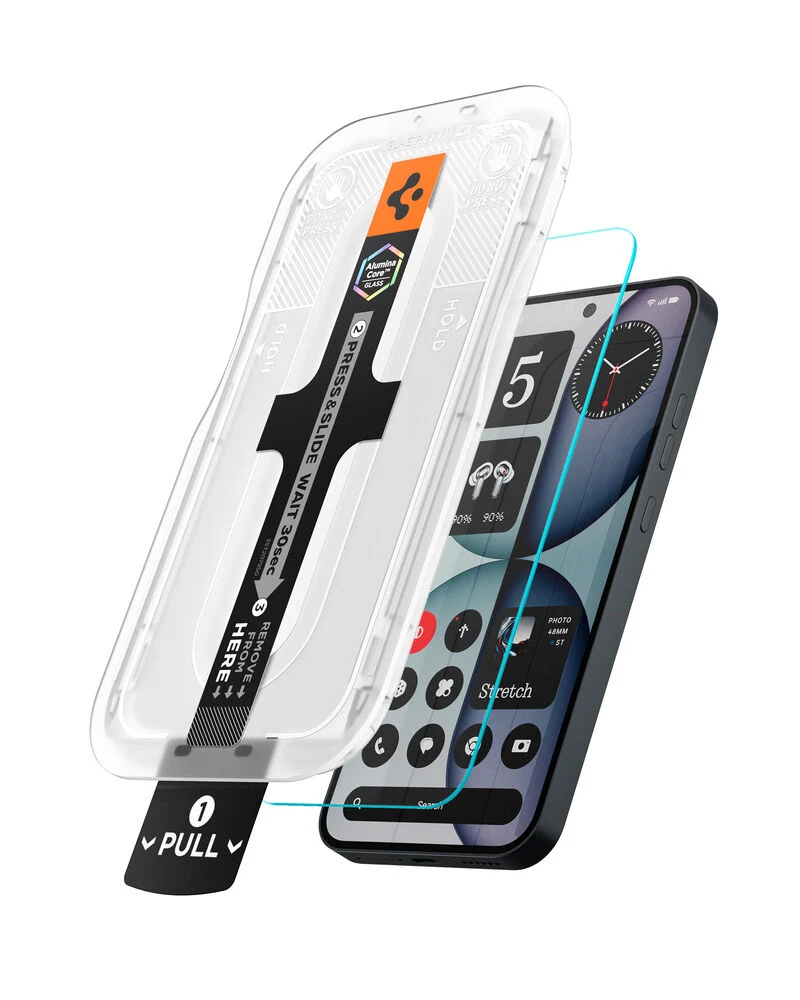 Spigen Nothing Phone (4a) GLAS.tR EZ Fit Pro Screen Protector 2PCS (Clear)