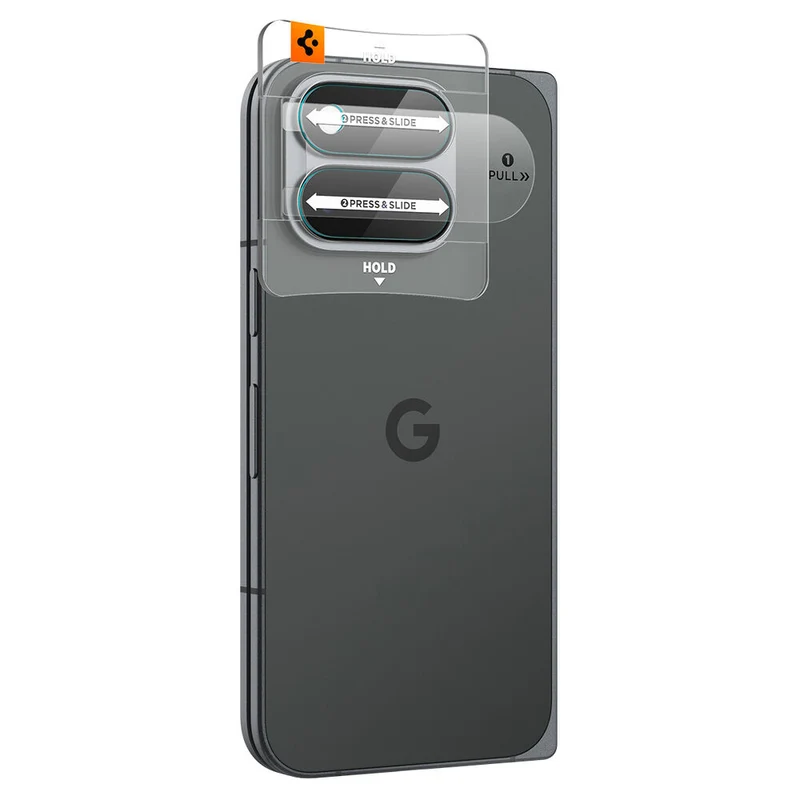 Spigen Google Pixel 11 Pro Fold EZ Fit Pro GLAS.tR Optik 2PCS Camera Lens Protector (Clear)