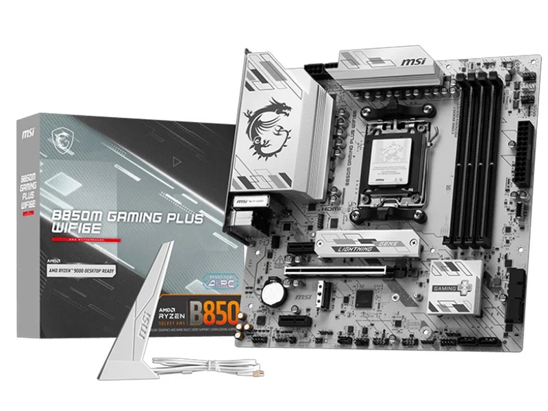 MSI B850M GAMING PLUS WIFI6E AM5 Micro-ATX Motherboard
