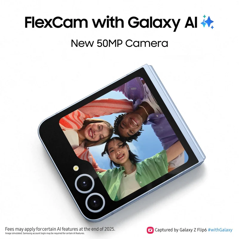 Samsung Galaxy Z Flip6 5G 512GB (Yellow)