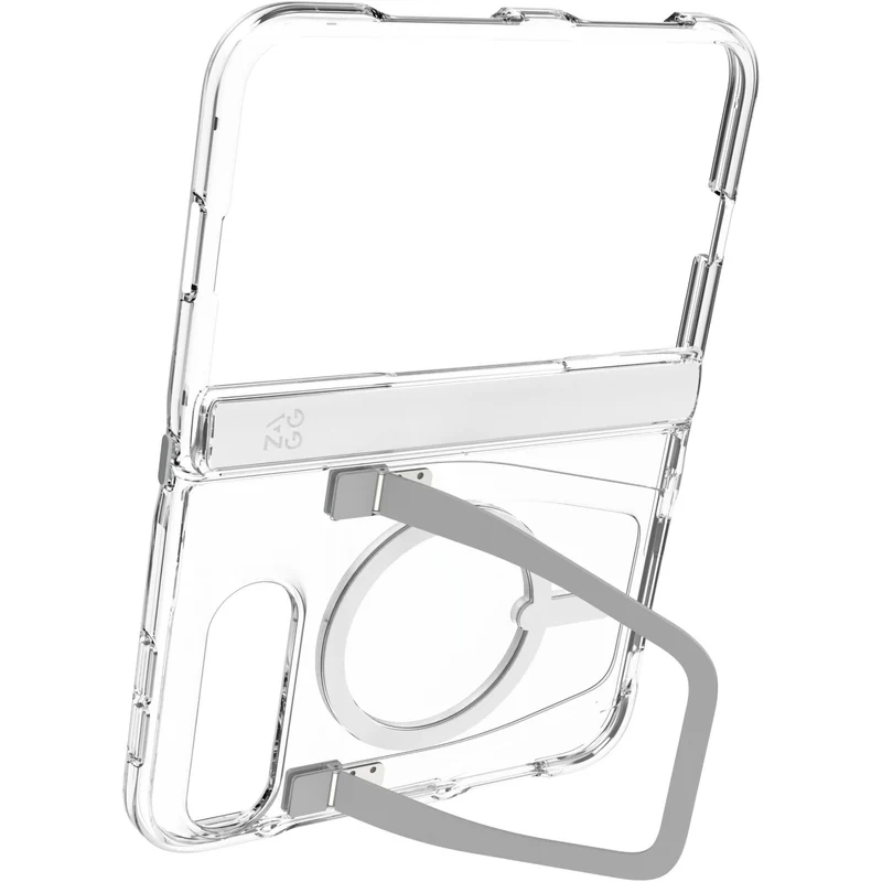 ZAGG Crystal Palace Snap KickStand case for iPhone Fold (Clear)