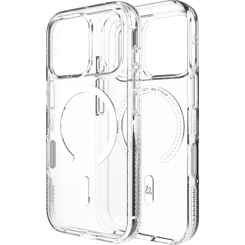 ZAGG Crystal Palace Snap Case for iPhone 18 Pro/17 Pro (Clear)