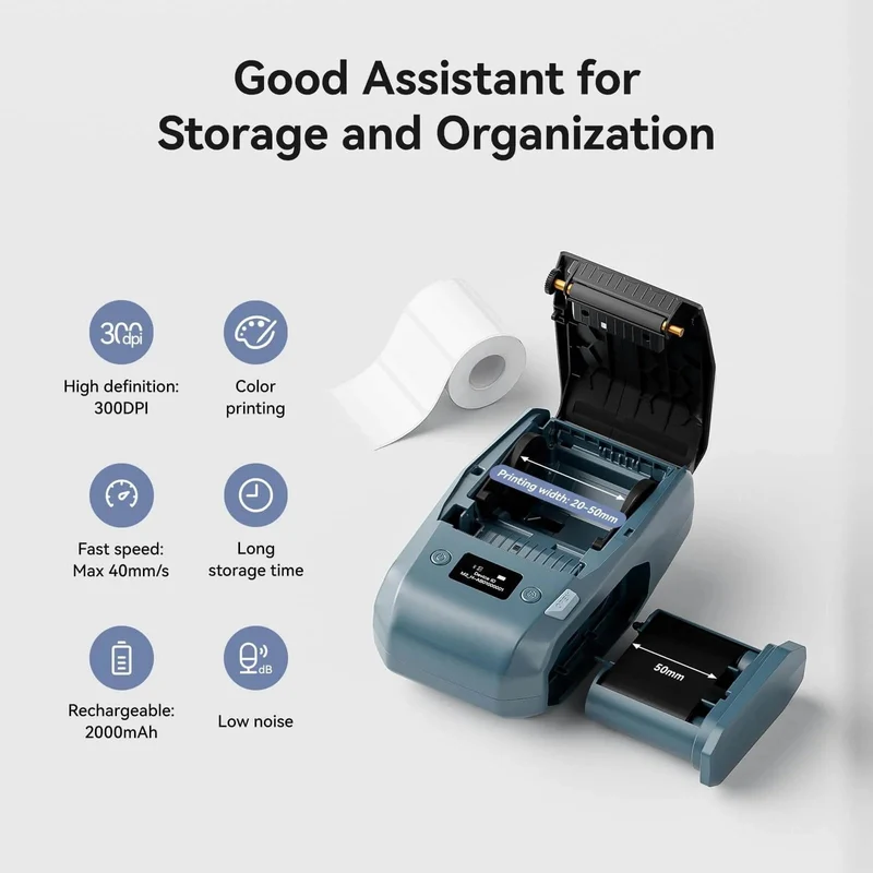 Niimbot M2_H Thermal Transfer Label Printer for Office & Outdoor Use