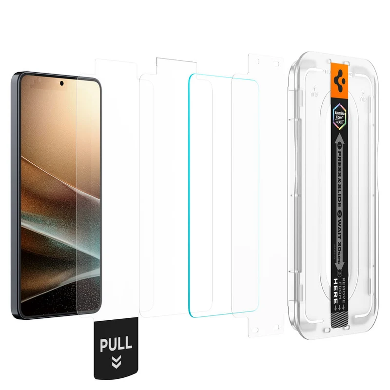 Spigen Galaxy S26 GLAS.tR EZ Fit Pro 2PCS Screen Protector (Clear)