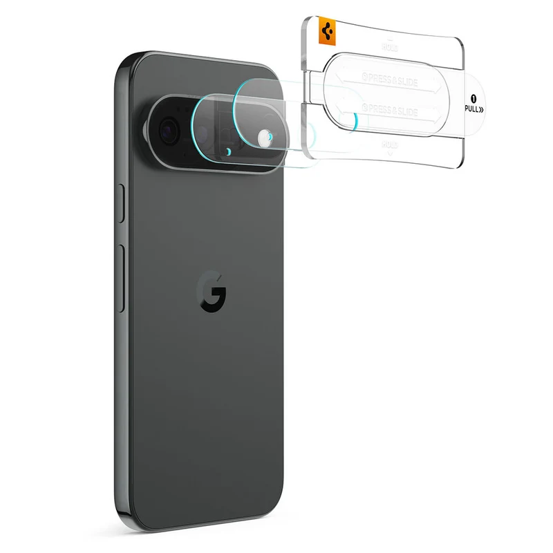 Spigen Google Pixel 11 Pro EZ Fit Pro GLAS.tR Optik 2PCS Camera Lens Glass Protector (Clear)