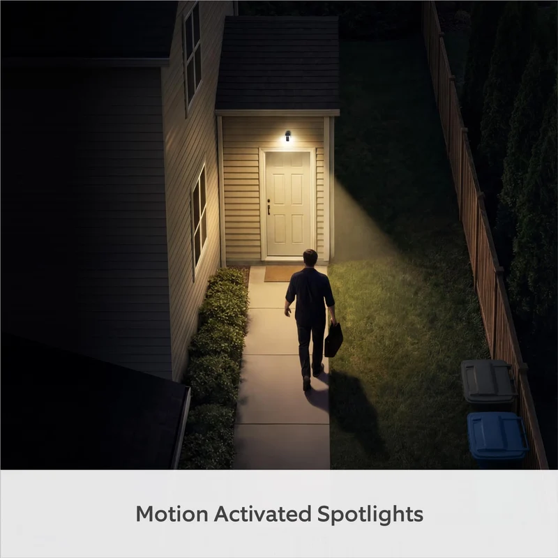 Ring Spotlight Cam 2K (2nd Gen) Battery Powered Security Camera (White) [2 Pack]