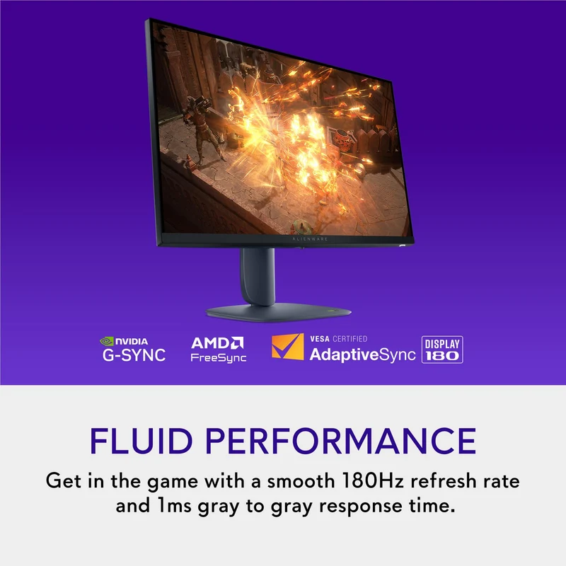 Alienware AW2725DM 27" QHD 180Hz Gaming Monitor [Ex-Display]