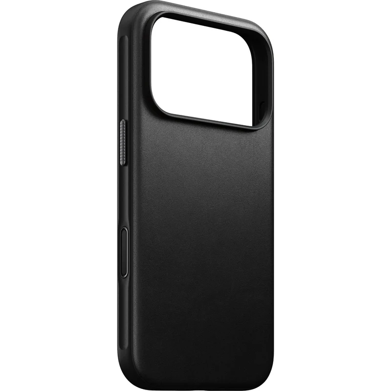 NOMAD Leather Case for iPhone 18 Pro (Black ECCO)