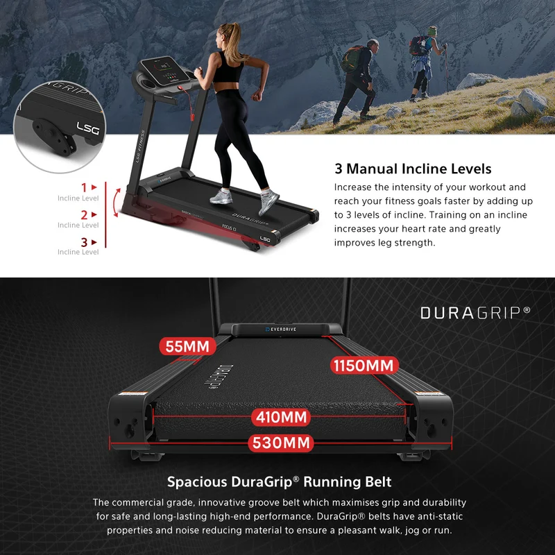 LSG Fitness Focus C1 Treadmill
