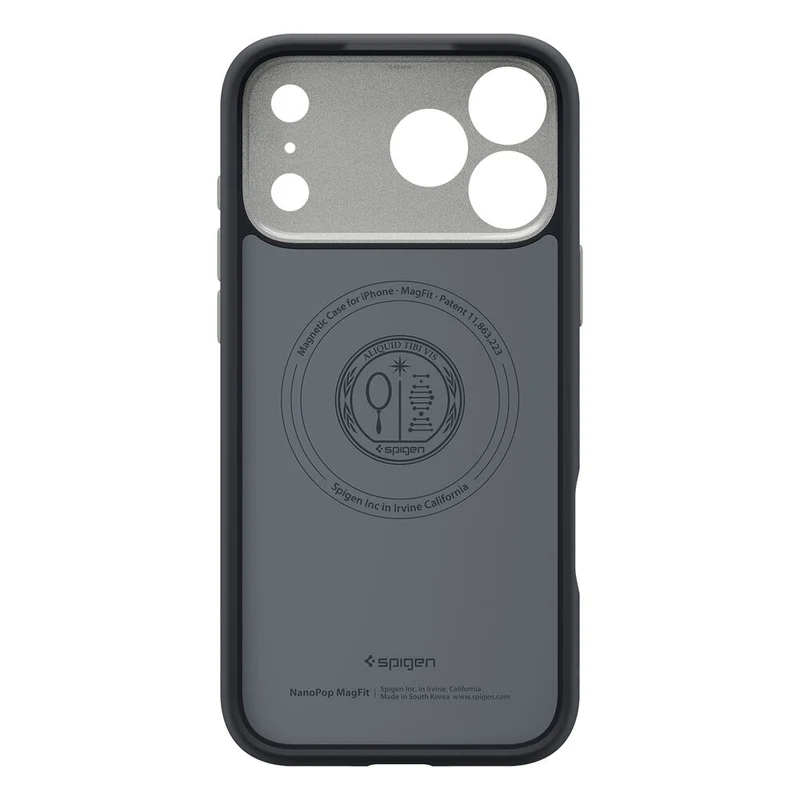 SPIGEN Nano Pop MagSafe Case for iPhone 18 Pro/17 Pro (Black Sesame)