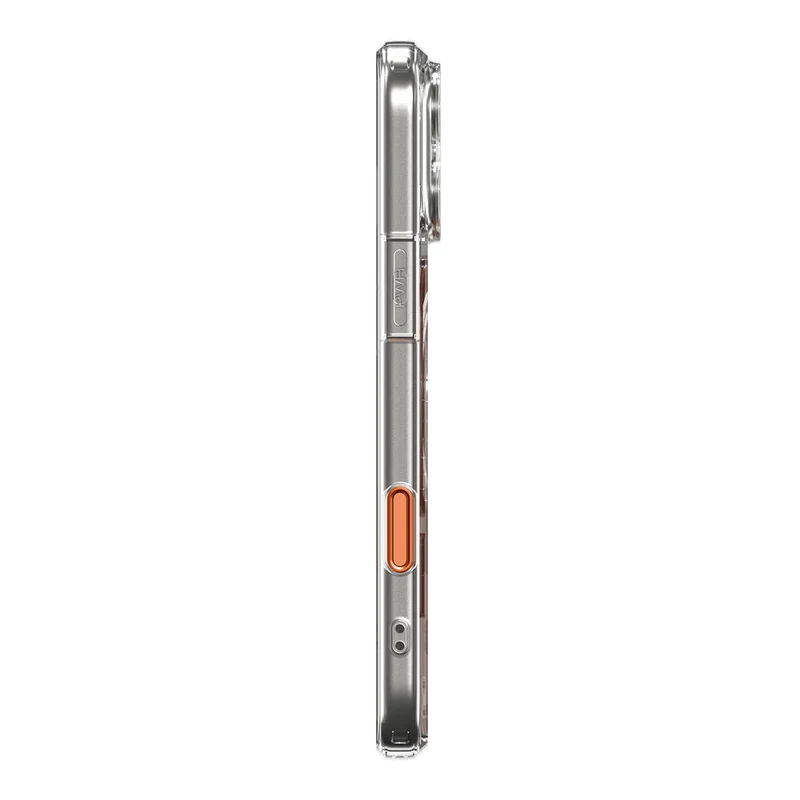 SPIGEN Ultra Hybrid T MagSafe Case for iPhone 18 Pro/17 Pro (Glossy Orange)