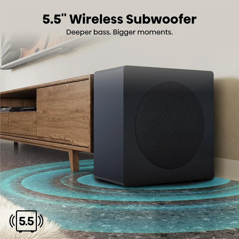 Hisense HS2100S 280W 2.1 CH Soundbar with Wireless Subwoofer
