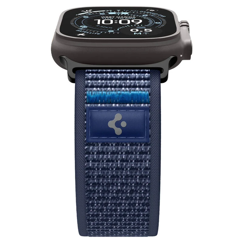 Spigen Apple Watch 49mm 46mm 45mm 44mm 42mm Athlex Air 2 Band (Active Navy Blue)