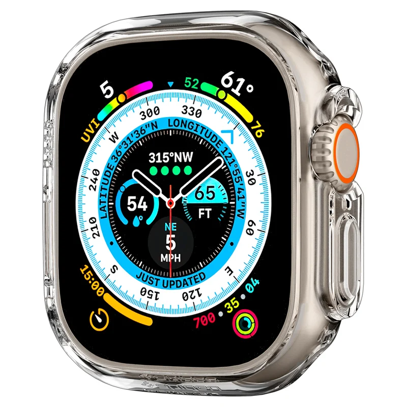 Spigen Apple Watch Ultra 4/3/2/1 49mm Thin Fit Case (Clear)