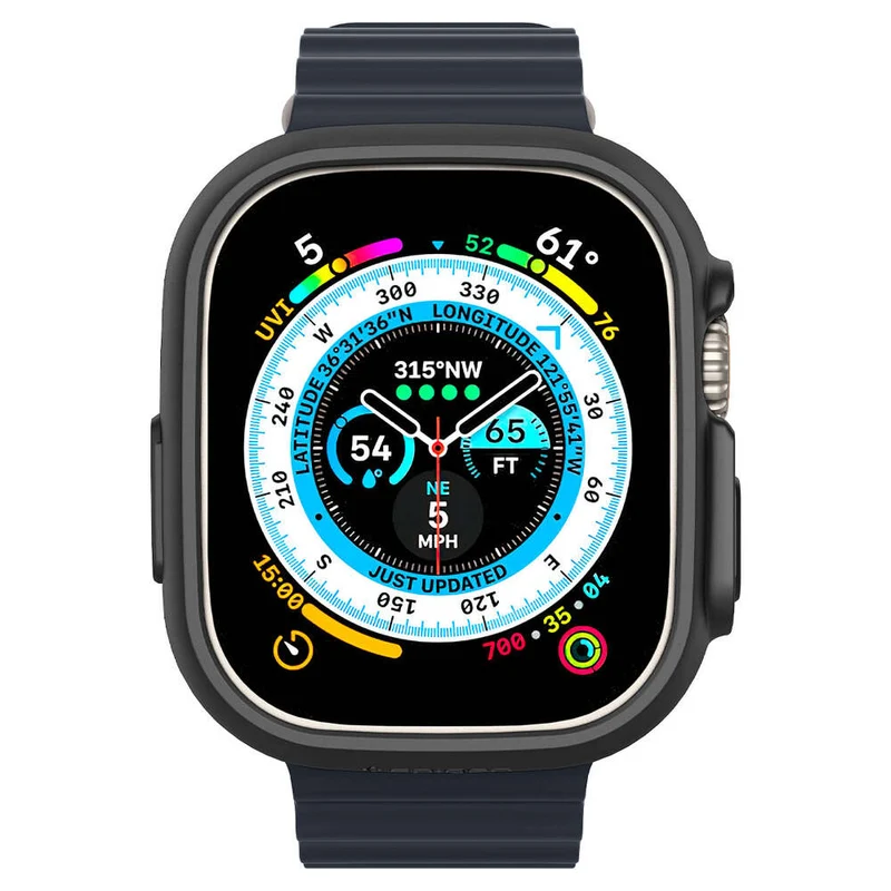 Spigen Apple Watch Ultra 4/3/2/1 49mm Thin Fit Case (Black)