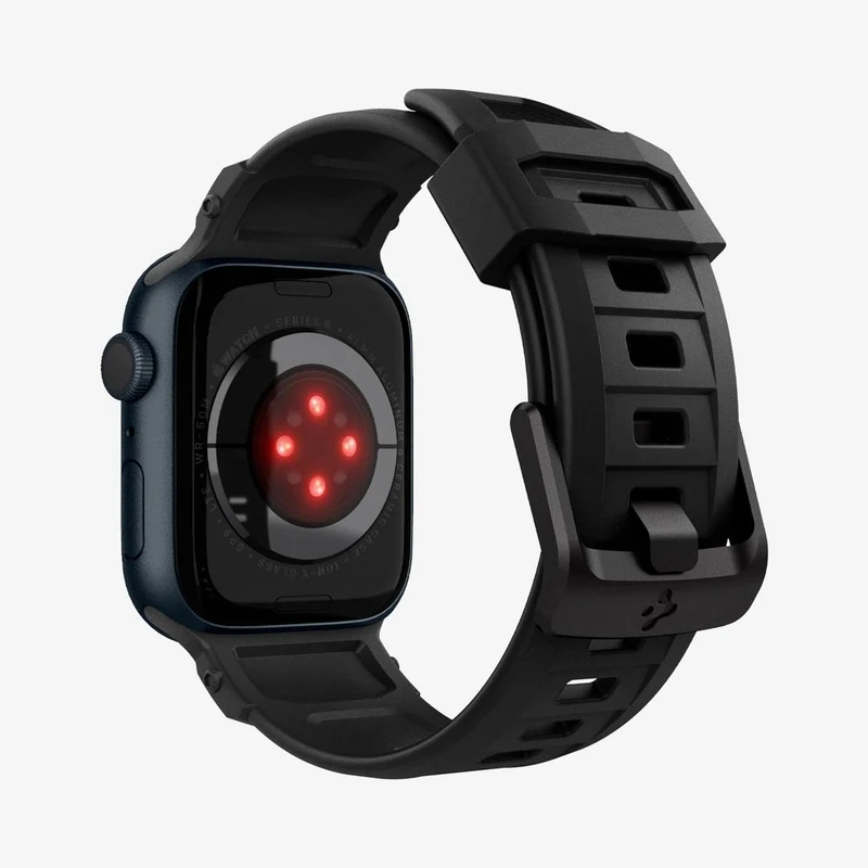 Spigen Apple Watch 42mm 41mm 40mm 38mm Rugged Band (Black)