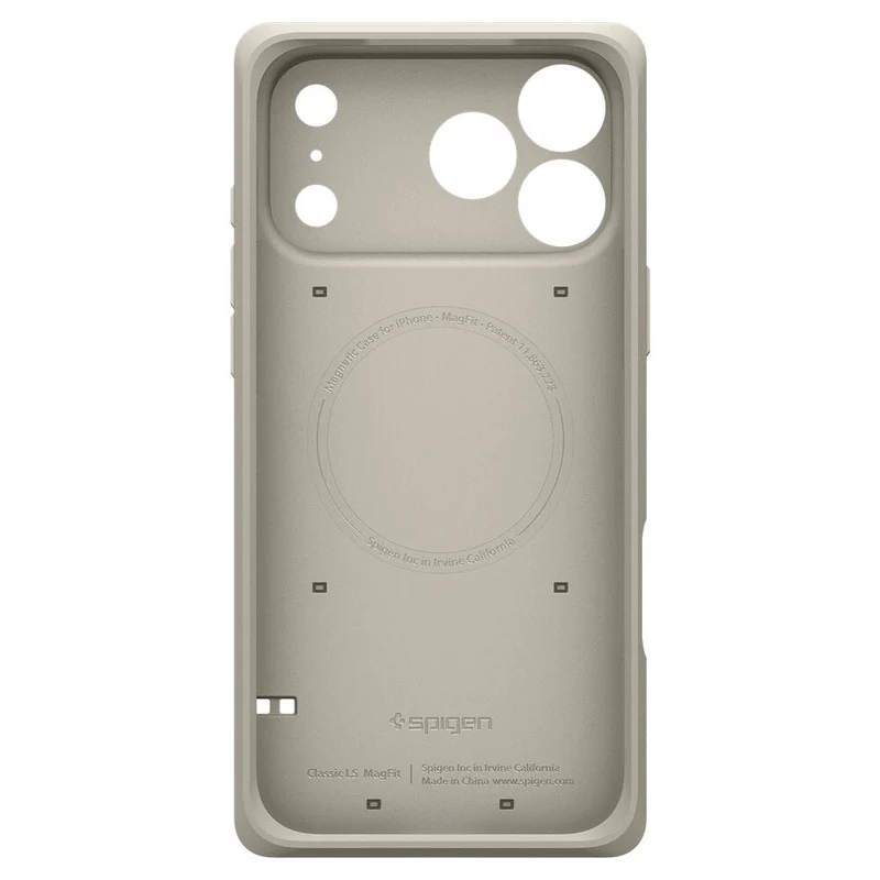 SPIGEN Classic LS MagSafe Case for iPhone 18 Pro/17 Pro (Stone)