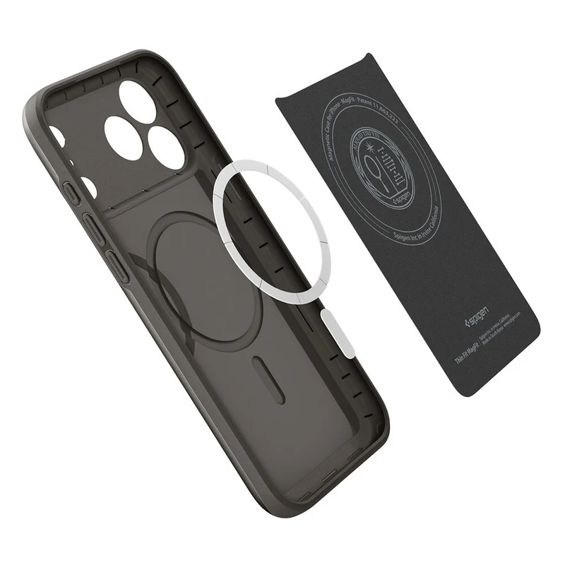 SPIGEN Thin Fit MagSafe Case for iPhone 18 Pro/17 Pro (Gunmetal)