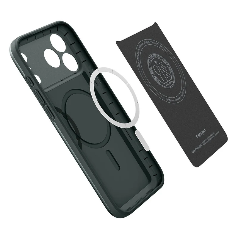 SPIGEN Thin Fit MagSafe Case for iPhone 18 Pro/17 Pro (Abyss Green)
