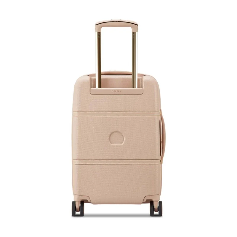 Delsey Luggage Chatelet Air 2.0 4-Wheel Cabin Suitcase USB Beige 55cm