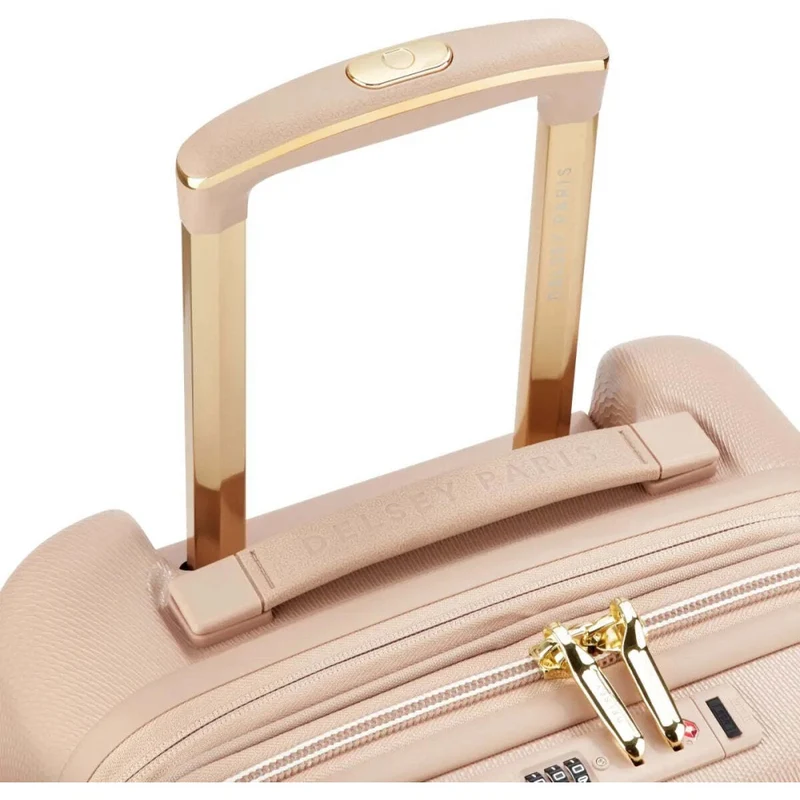 Delsey Luggage Chatelet Air 2.0 4-Wheel Cabin Suitcase USB Beige 55cm