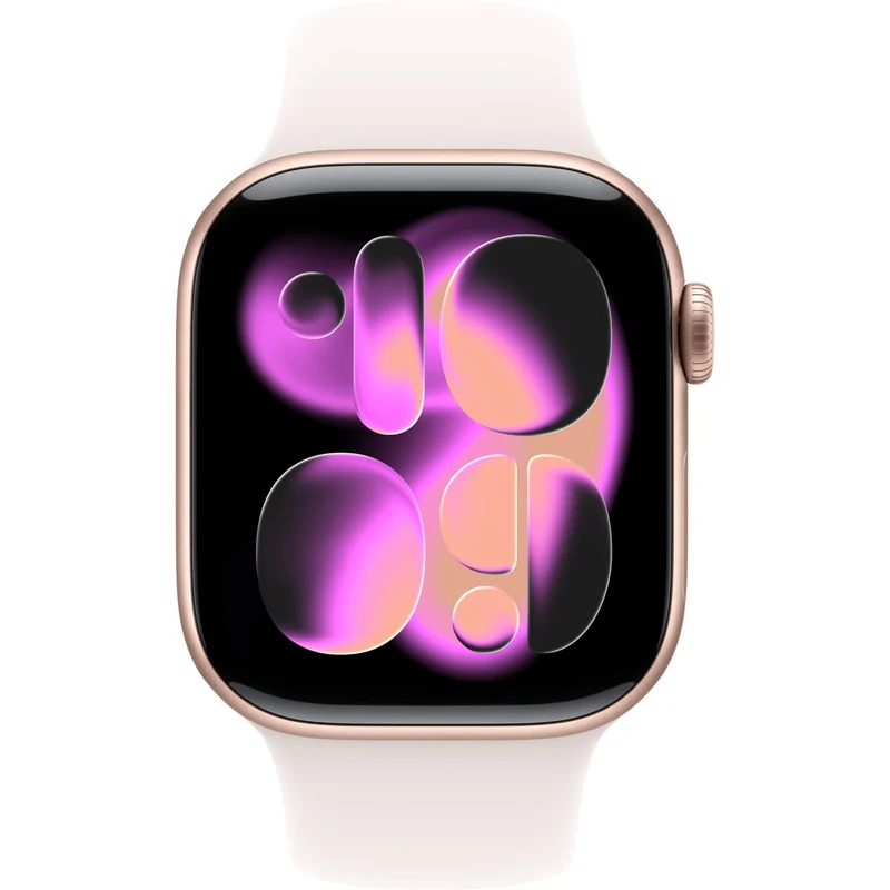 Apple Watch Series 11 42mm Rose Gold Aluminium Case GPS + Cellular Sport Band (M/L) [Light Blush]
