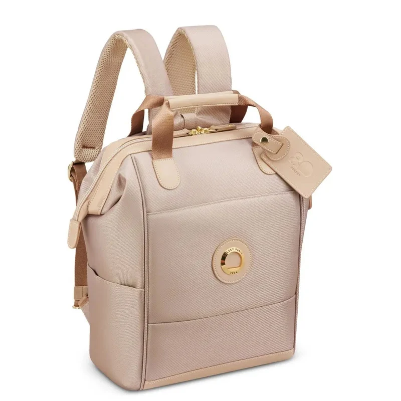 Delsey Chatelet Air 2.0 14" Laptop Tote Backpack - Beige Rose