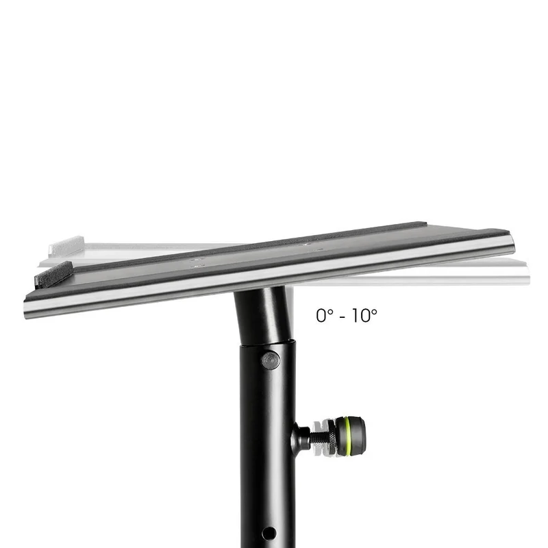 Gravity SP3202VT Tall 150cm Adjustable Varitilt Stand For Studio Monitor Black