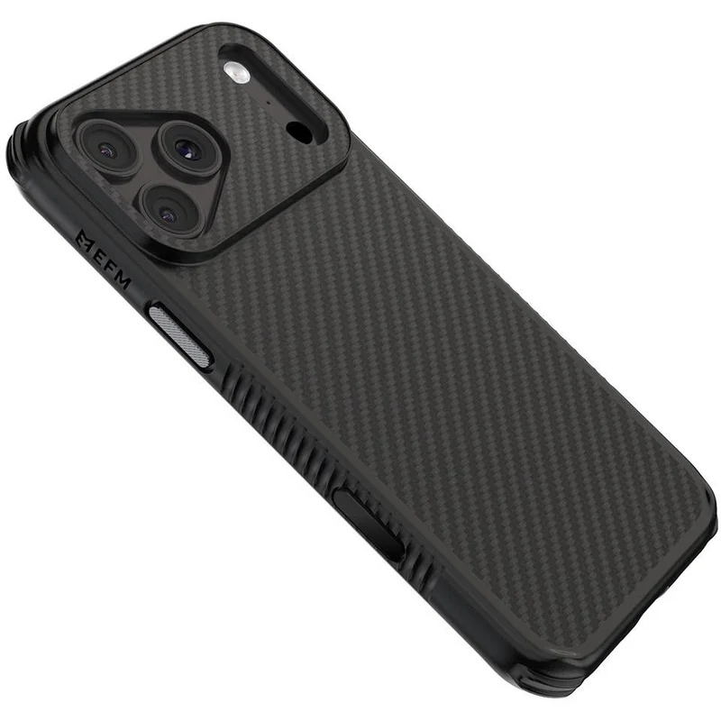 EFM Cayman Case with D3O Zero for iPhone 18 Pro (Black)