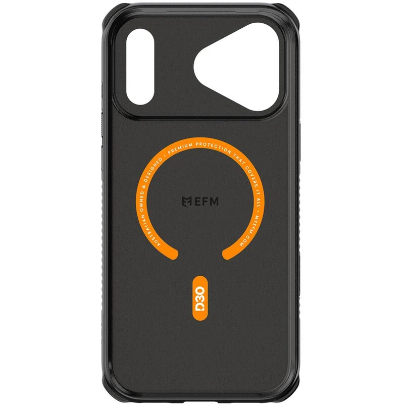 EFM Cayman Case with D3O Zero for iPhone 18 Pro (Black)