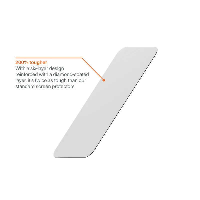 Cygnett CeramicGuard Glass Screen Protector for iPhone 18 Pro/17 Pro