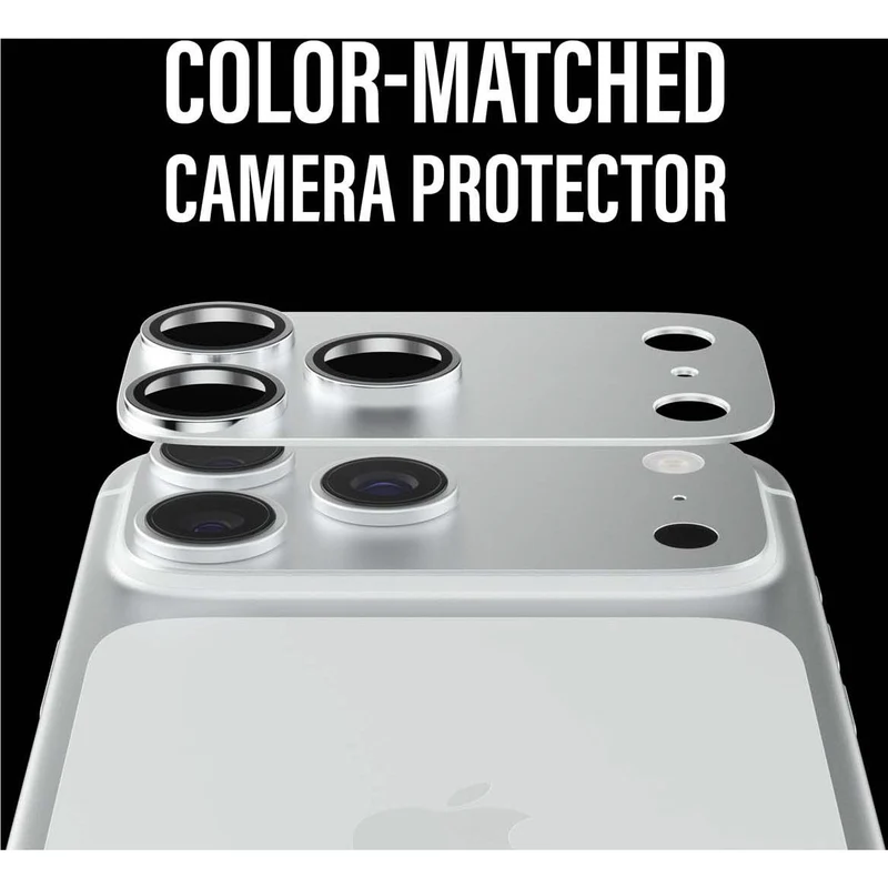 PanzerGlass Fender Camera Protector for iPhone 18 Pro (Silver)