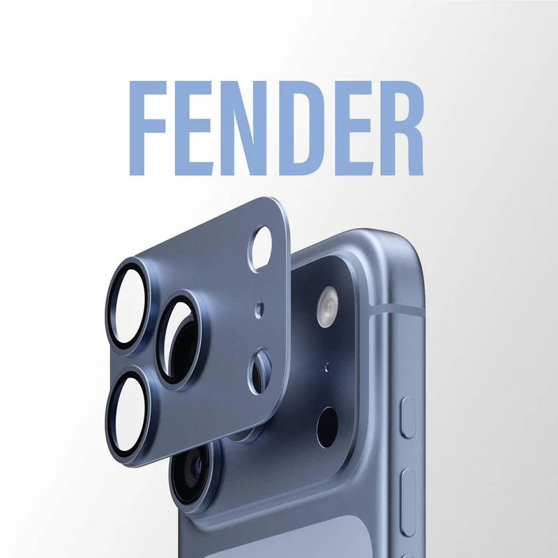 PanzerGlass Fender Camera Protector for iPhone 18 Pro (Italian Blue)
