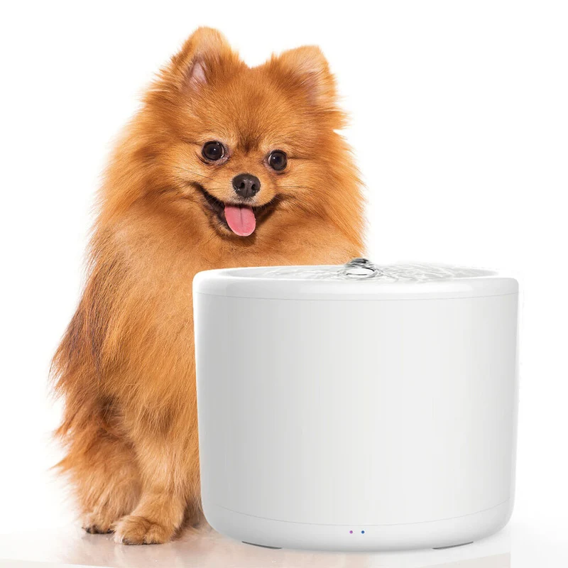 Tech4Pets 2L Smart Water Fountain w/ UV Filter Light for Pets WiFi App Support