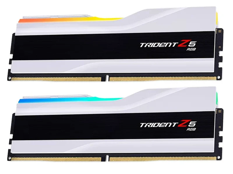 G.Skill Trident Z5 RGB 32GB (2 x 16GB) DDR5 6000MHz CL36 RAM - White