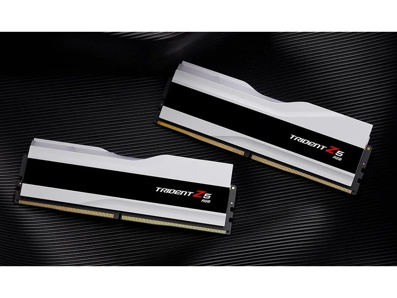 G.Skill Trident Z5 RGB 32GB (2 x 16GB) DDR5 6000MHz CL36 RAM - White