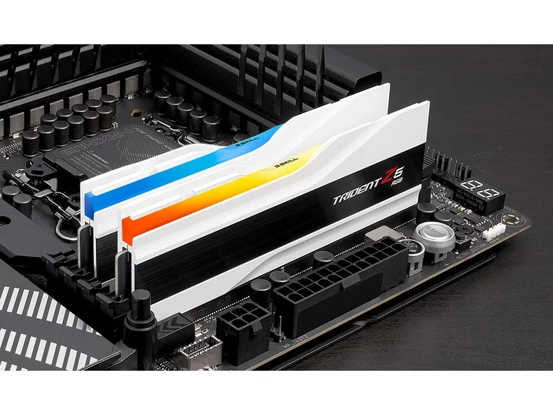 G.Skill Trident Z5 RGB 32GB (2 x 16GB) DDR5 6000MHz CL36 RAM - White