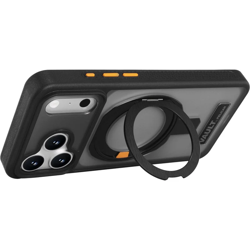 Pelican Vault MagSafe Stand Case for iPhone 18 Pro Max (Smoke)