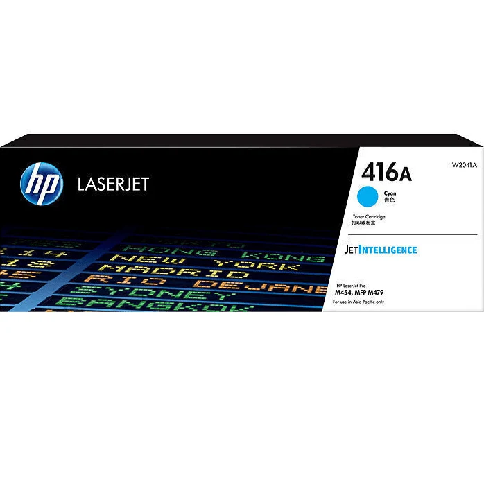 HP 416A Toner Ink Cartridge Cyan W2041A LaserJet Pro Genuine