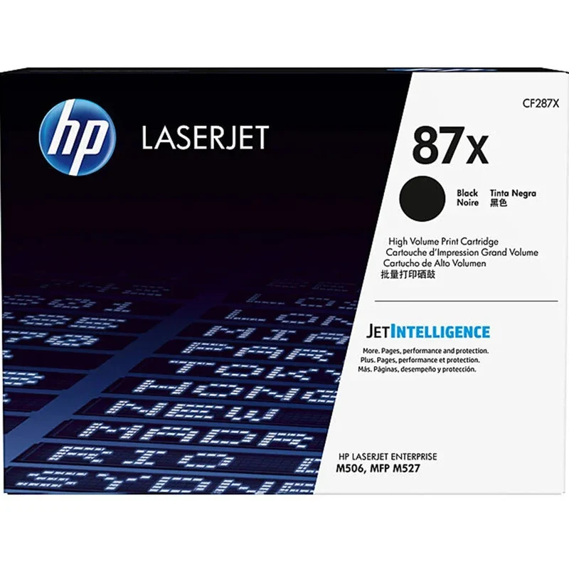 HP 87X Toner Ink Cartridge High Yield Black CF287X