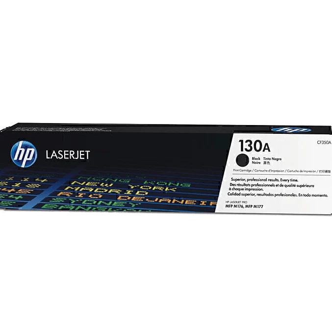 HP 130A Toner Ink Cartridge CF350A LaserJet Genuine (Black)