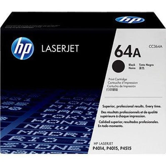 Hp CC364A 64A Toner Ink Printer Cartridge (Black)