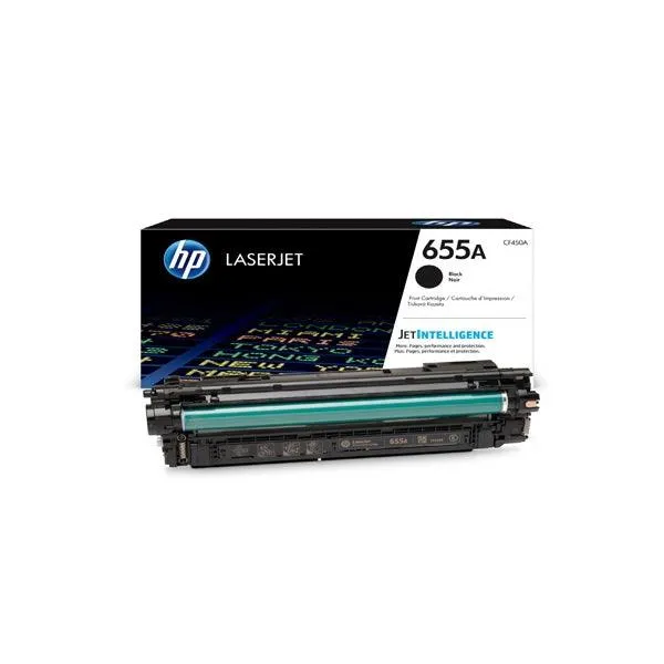 HP 655A Toner Ink Cartridge Black CF450A Genuine LaserJet