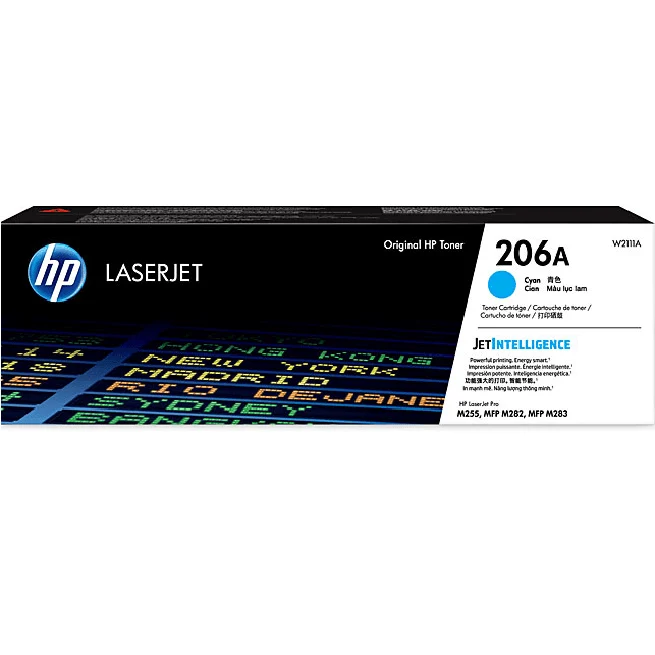 HP 206A Toner Ink Cartridge Cyan LaserJet Genuine