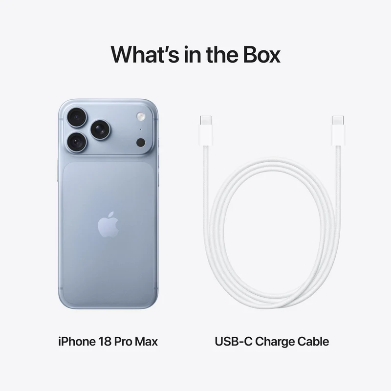 Apple iPhone 18 Pro Max 2TB (Glacier)