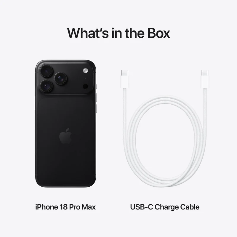Apple iPhone 18 Pro Max 1TB (Black)