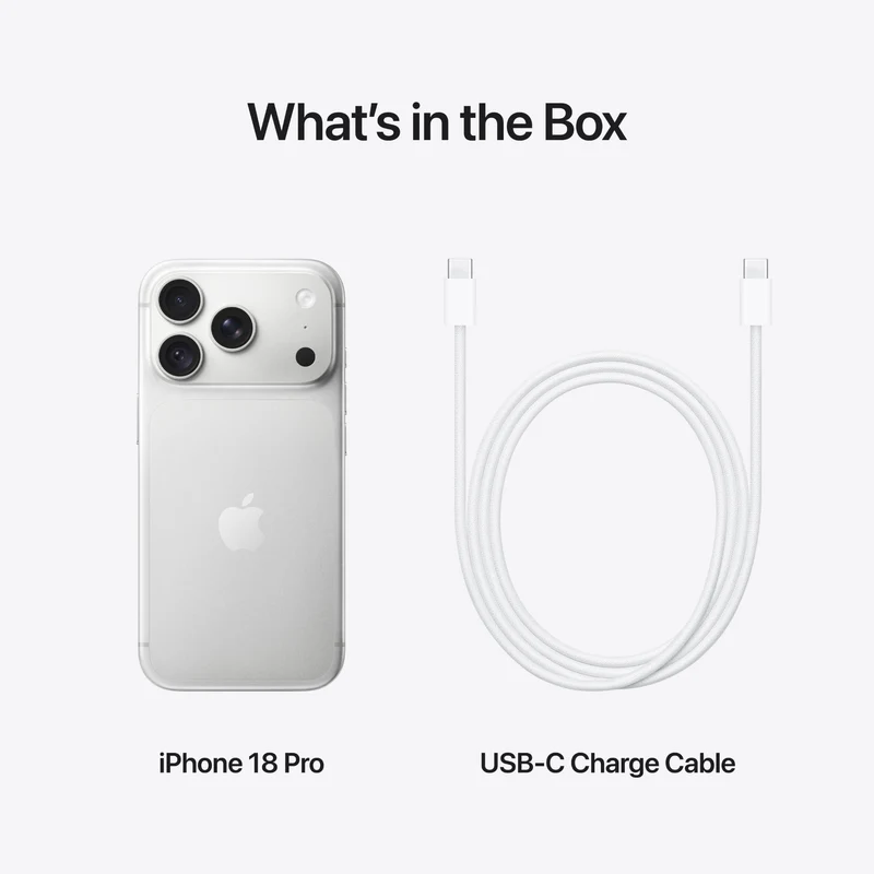 Apple iPhone 18 Pro 1TB (Silver)