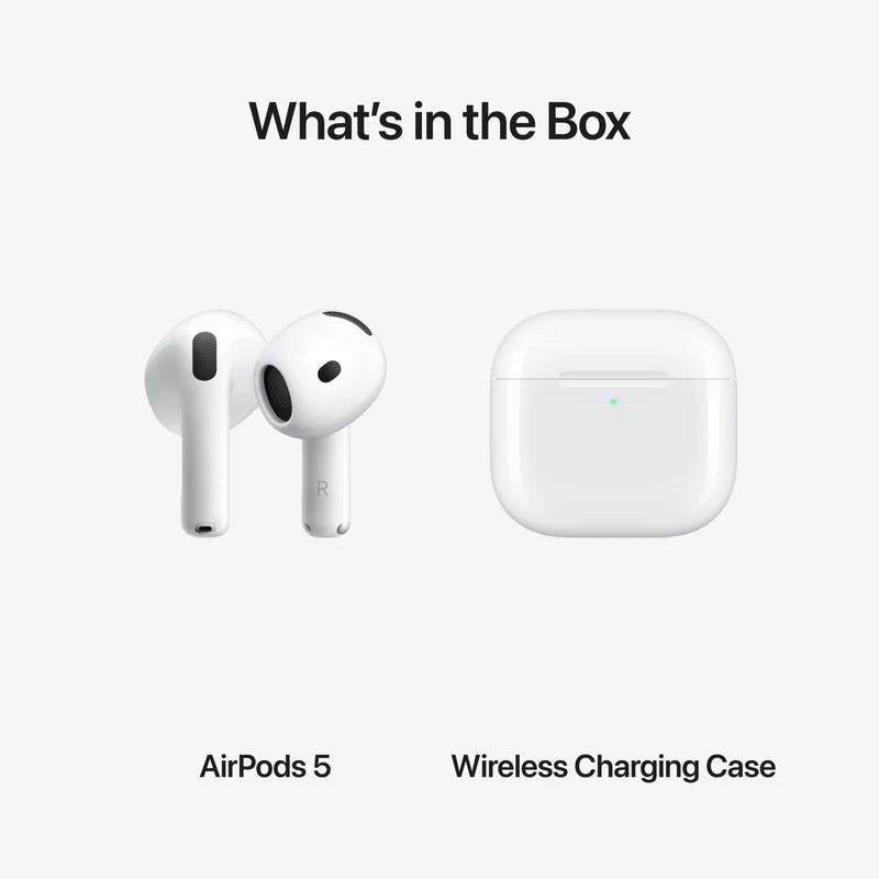Apple AirPods 5 with Wireless Charging Case