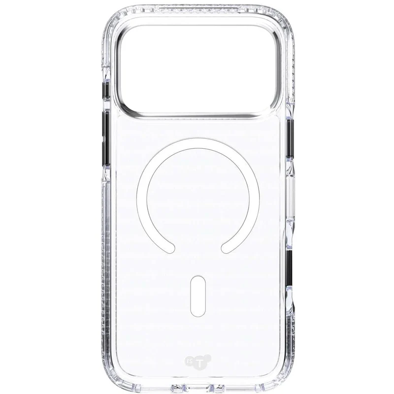 Tech21 EvoCrystal MagSafe Case for iPhone 18 Pro Max (Clear/Black)